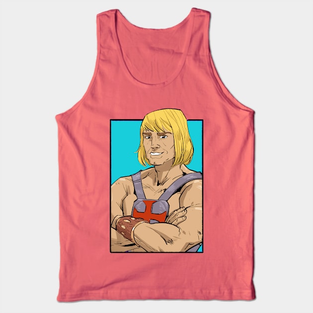 HE-MAN Master of the Universe Tank Top by markodjeska